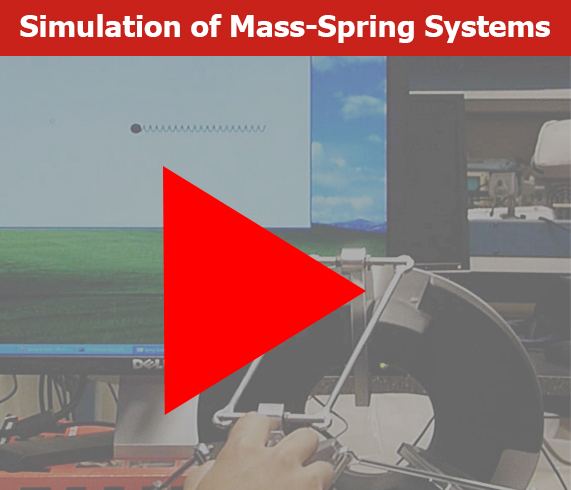 Haptic Simulation of Mass-Spring Systems